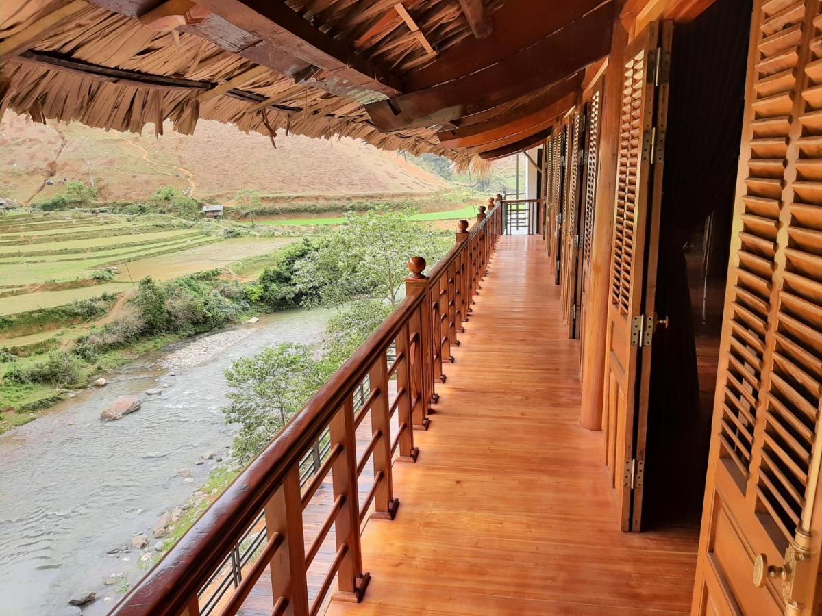 Dong Suoi H'Mong Homestay & Bungalow - Trek & Vegetarian Food Mu Cang Chai المظهر الخارجي الصورة