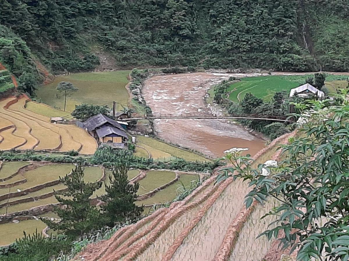 Dong Suoi H'Mong Homestay & Bungalow - Trek & Vegetarian Food Mu Cang Chai المظهر الخارجي الصورة