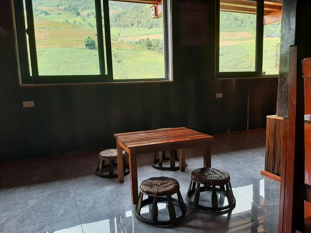 Dong Suoi H'Mong Homestay & Bungalow - Trek & Vegetarian Food Mu Cang Chai المظهر الخارجي الصورة