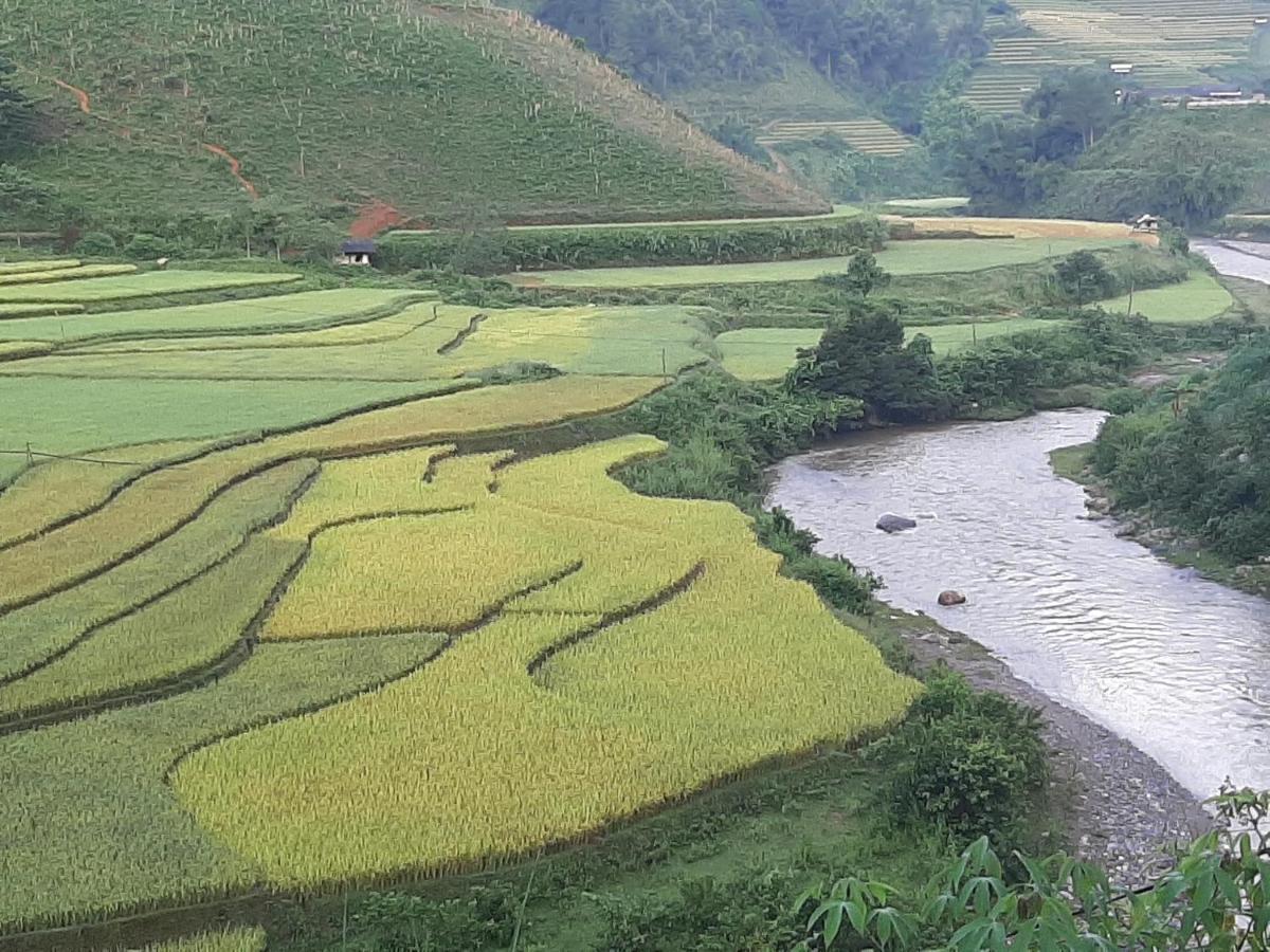 Dong Suoi H'Mong Homestay & Bungalow - Trek & Vegetarian Food Mu Cang Chai المظهر الخارجي الصورة