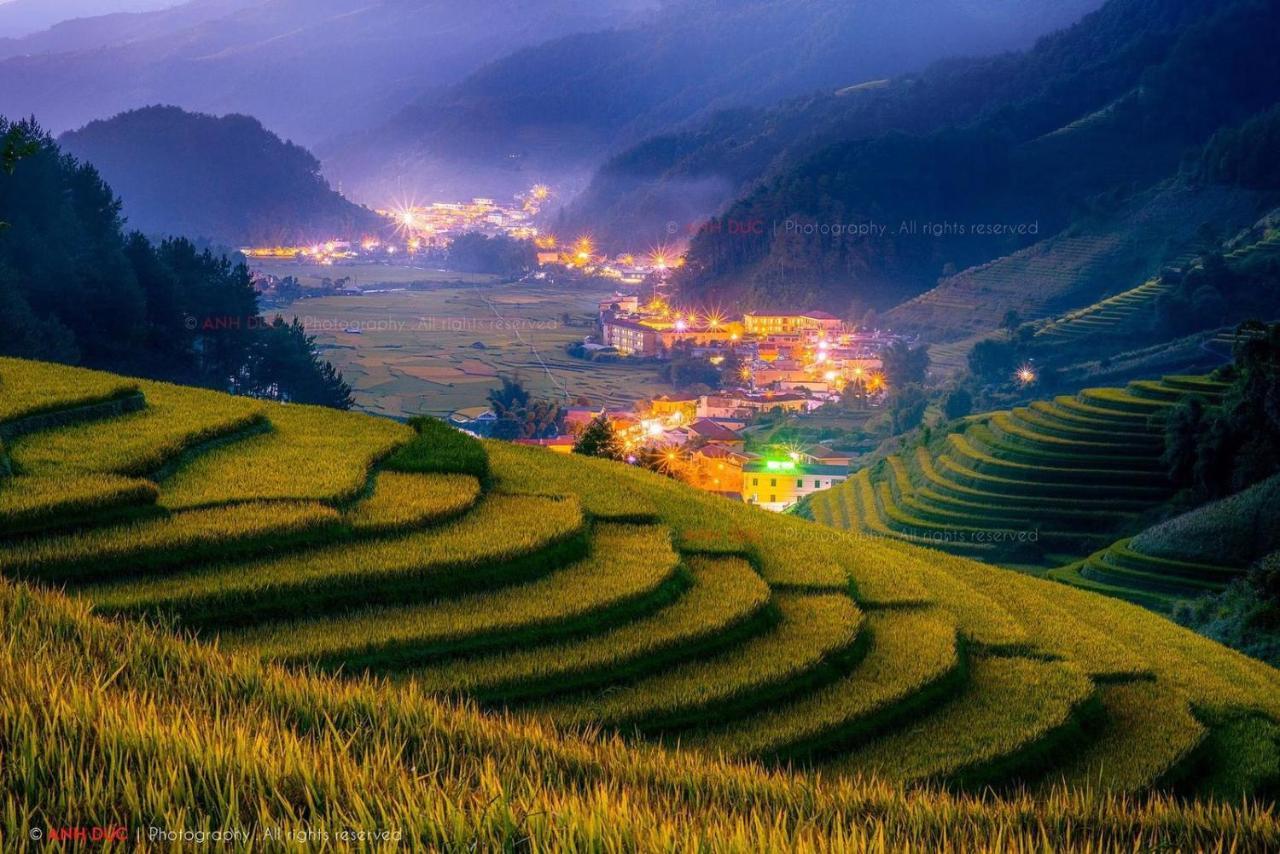 Dong Suoi H'Mong Homestay & Bungalow - Trek & Vegetarian Food Mu Cang Chai المظهر الخارجي الصورة