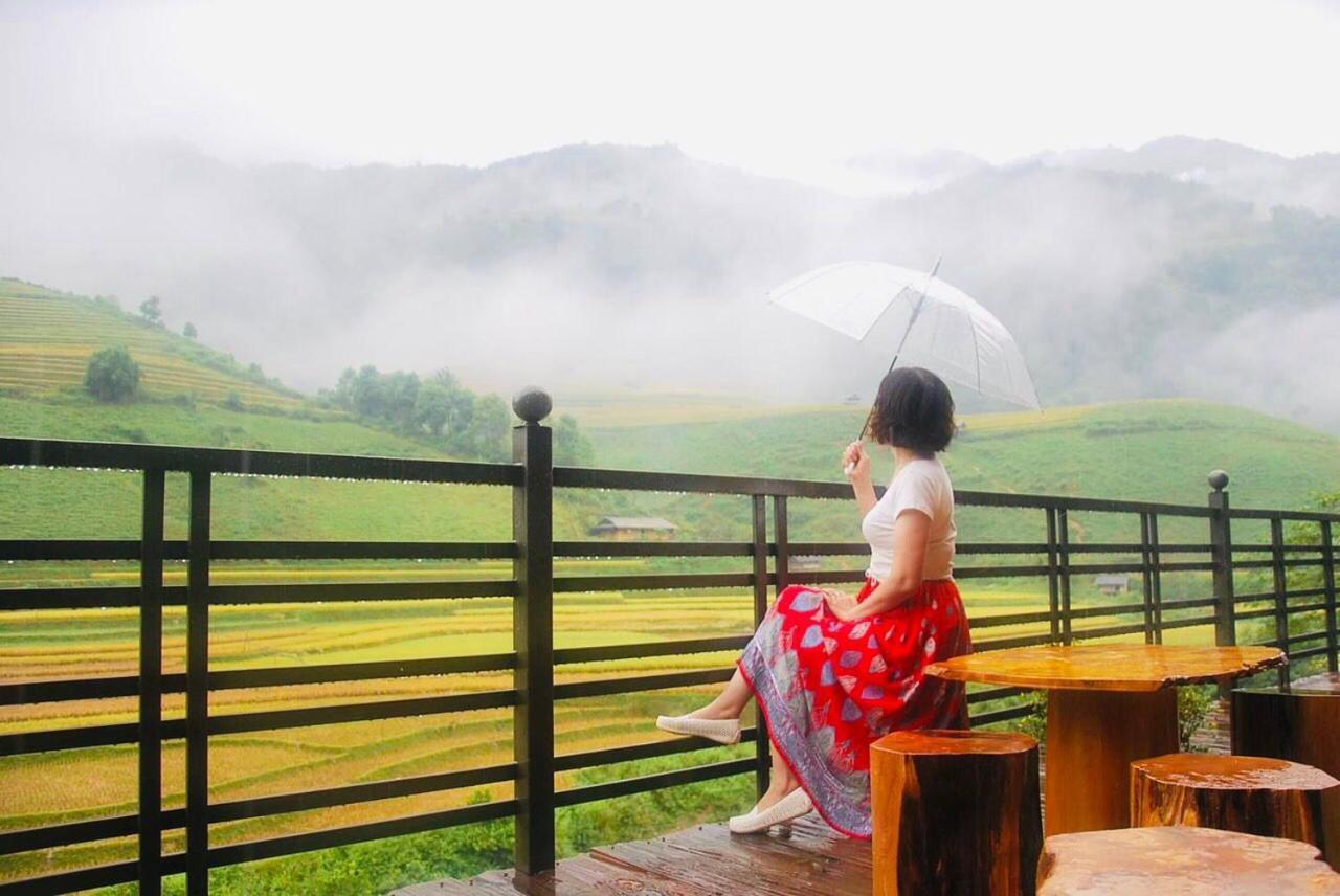 Dong Suoi H'Mong Homestay & Bungalow - Trek & Vegetarian Food Mu Cang Chai المظهر الخارجي الصورة