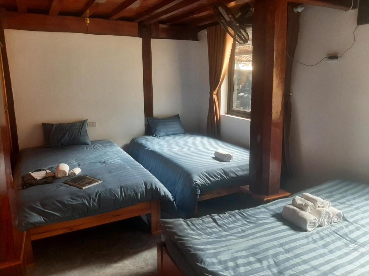 Dong Suoi H'Mong Homestay & Bungalow - Trek & Vegetarian Food Mu Cang Chai المظهر الخارجي الصورة