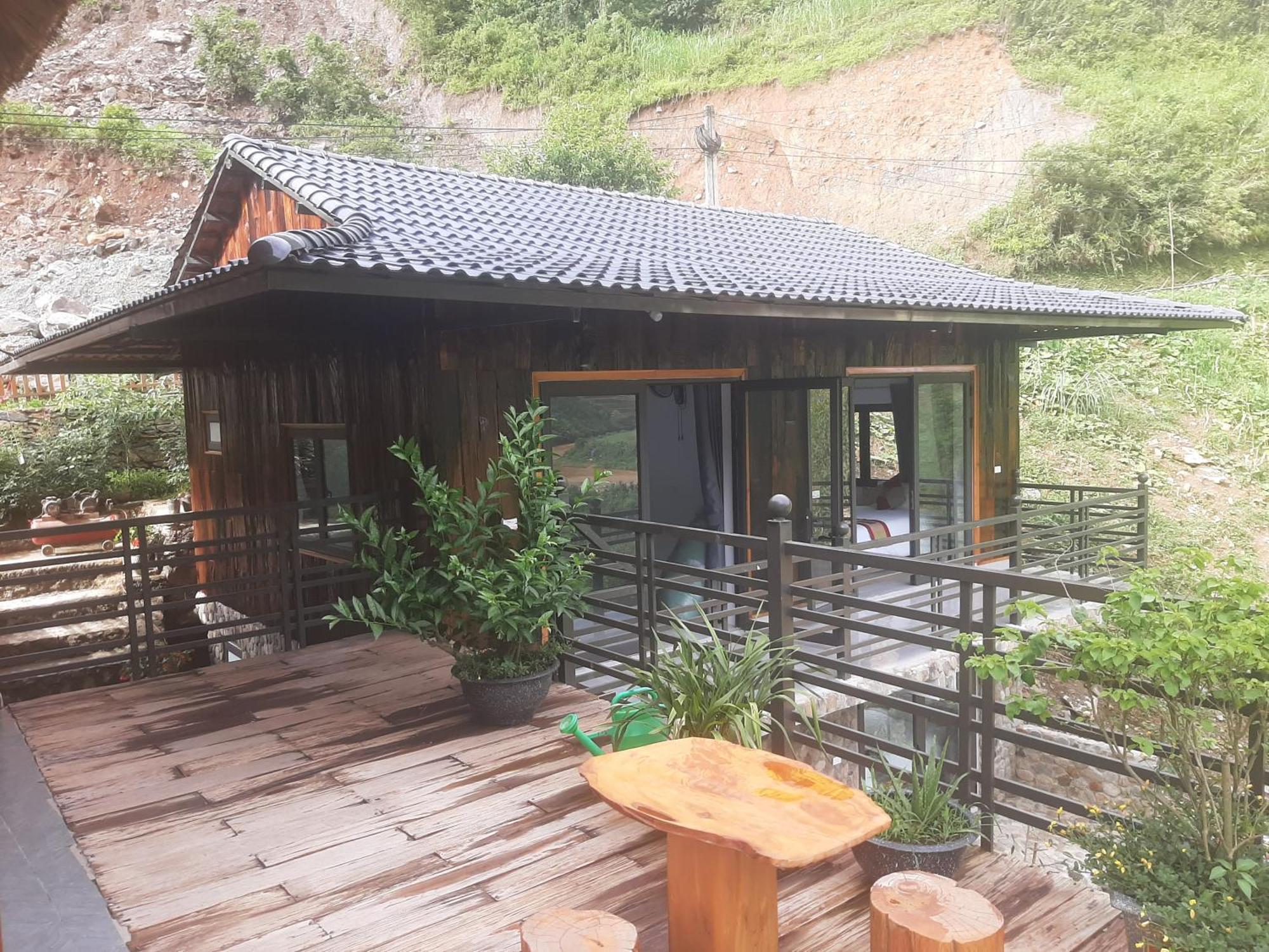 Dong Suoi H'Mong Homestay & Bungalow - Trek & Vegetarian Food Mu Cang Chai المظهر الخارجي الصورة