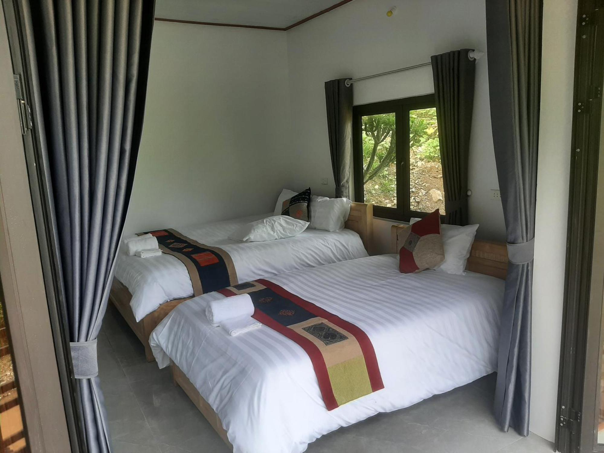 Dong Suoi H'Mong Homestay & Bungalow - Trek & Vegetarian Food Mu Cang Chai المظهر الخارجي الصورة
